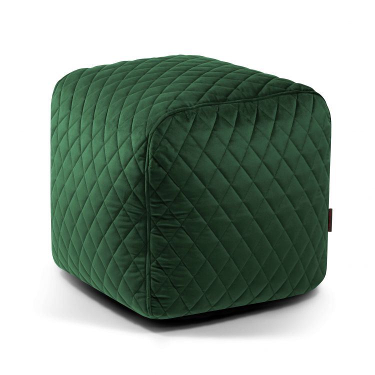 Pufs - sēžammais Plus 50 Lure Luxe Emerald Green