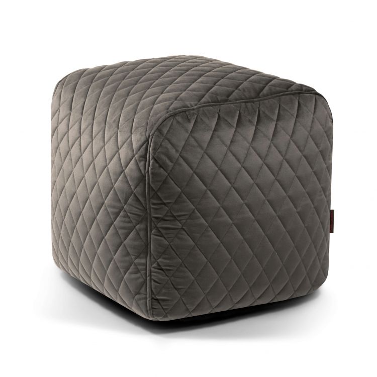 Pouf Plus 50 Lure Luxe Grau