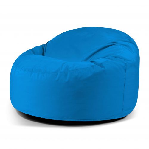 Schaumstoff Sitzsack Om 110 Colorin Azurblau