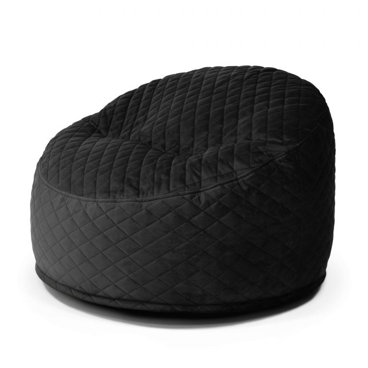 Foam Bean bag Om 85 Lure Luxe Black