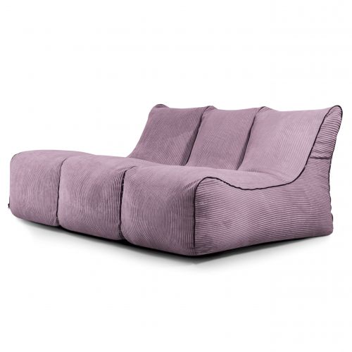 Säkkituolit Set Lounge Zip 3 Seater  Waves Lilac