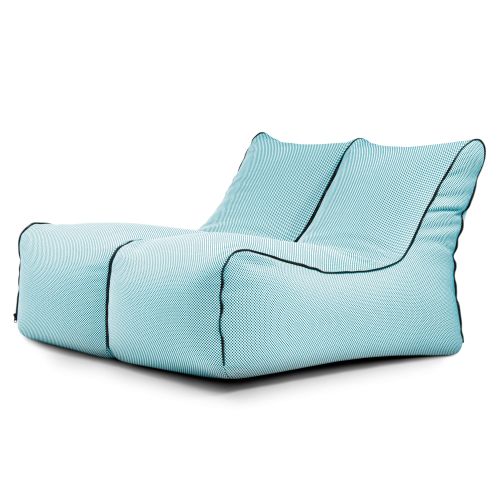 Kott-toolide komplekt Set Lounge Zip 2 Seater  Capri Turquoise