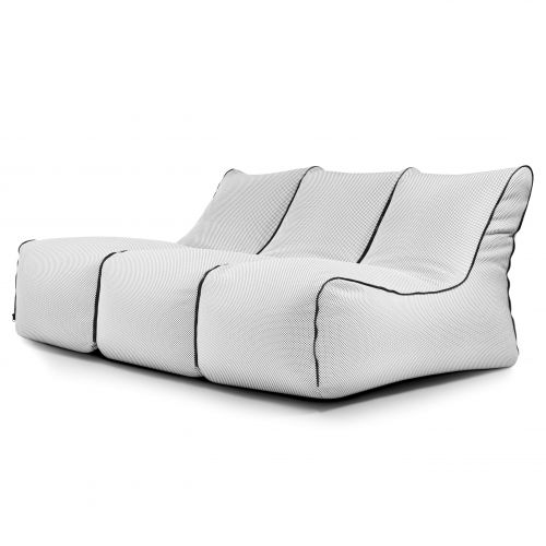 Kott-toolide komplekt Set Lounge Zip 3 Seater  Capri Light Grey