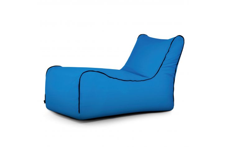 Sitzsack Lounge Zip Colorin Azurblau