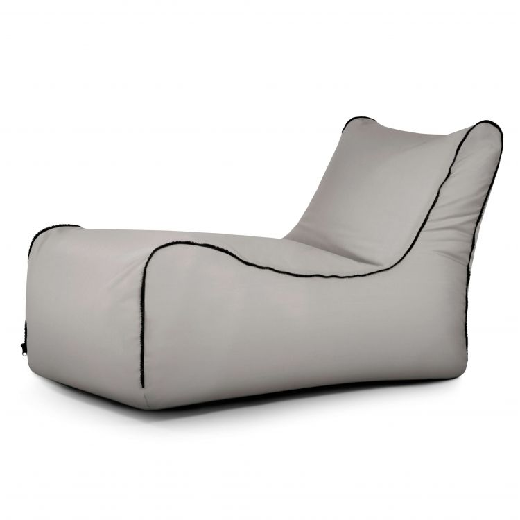 Sėdmaišis Lounge Zip Colorin Baltai pilka