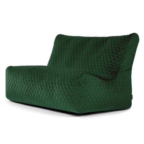 Sitzsack Sofa Seat  Lure Luxe Smaragdgrün
