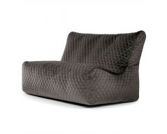 Bean bag Sofa Seat Lure Luxe Grey