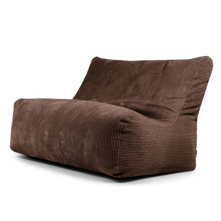 Dīvāns - sēžammaiss Sofa Seat Waves Chocolate
