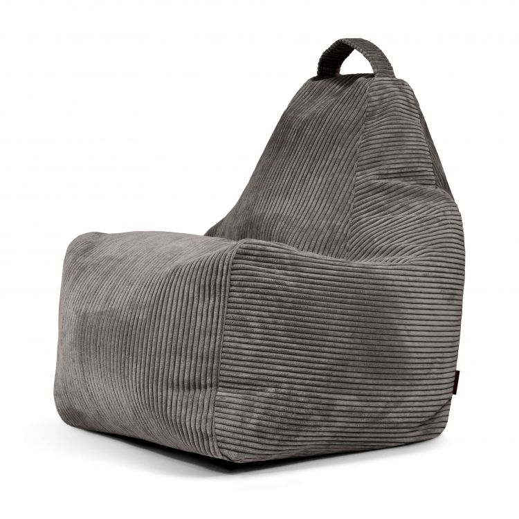 Sitzsack Bezug Play Waves Dunkelgrau