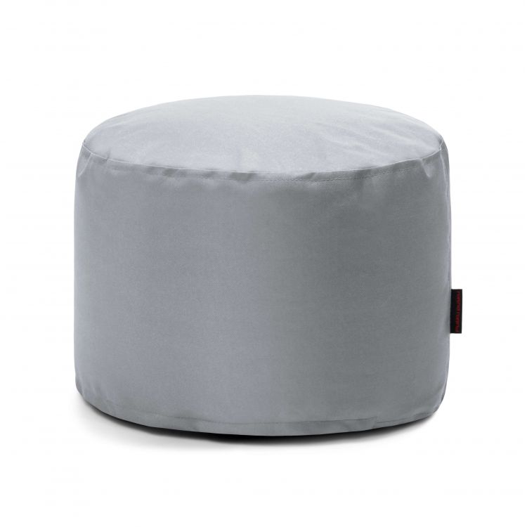 Pufas Mini OX Baltai pilka