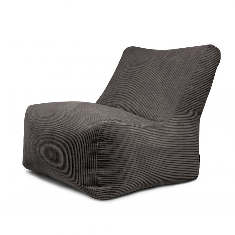 Sitzsack Seat 100 Waves Dunkelgrau