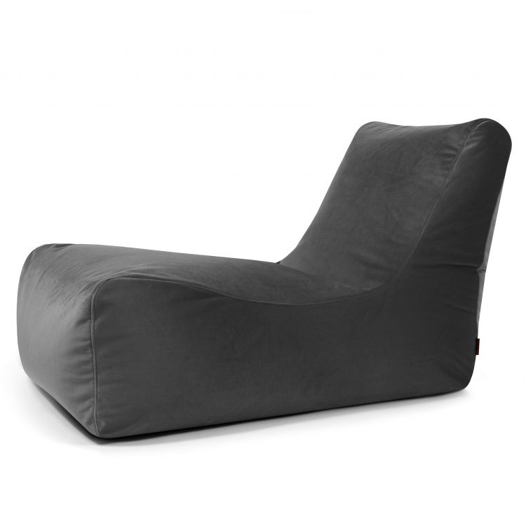 Sitzsack Bezug Lounge Barcelona Dunkelgrau