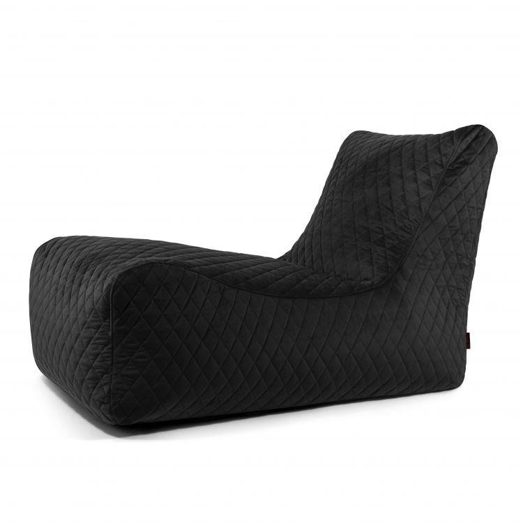 Bean bag Lounge Lure Luxe Black