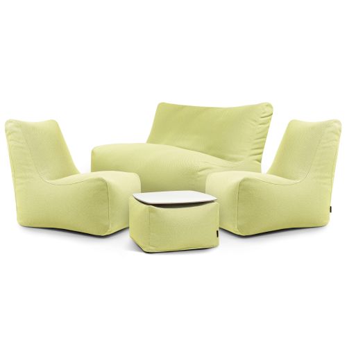 A set of bean bags Happy  Canaria Lime