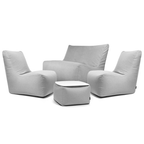 A set of bean bags Happy  Nordic Silver