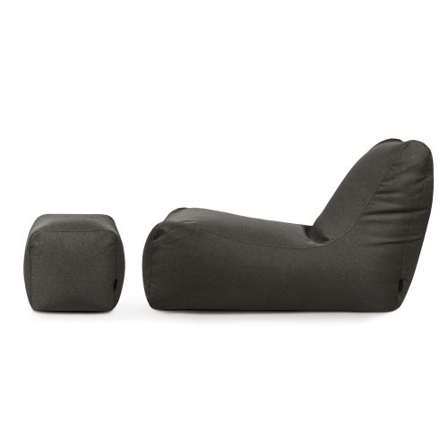 Ein Satz Sitzsäcke Lounge+  Nordic Grau