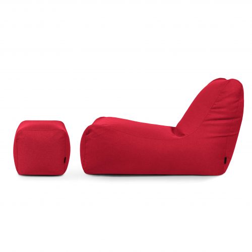 A set of bean bags Lounge+  Nordic Red