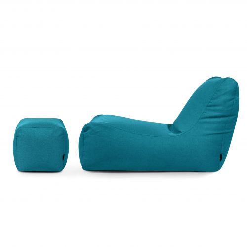 A set of bean bags Lounge+  Nordic Turquoise