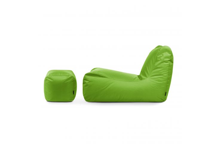 Ein Satz Sitzsäcke Lounge+ OX Apfelgrün