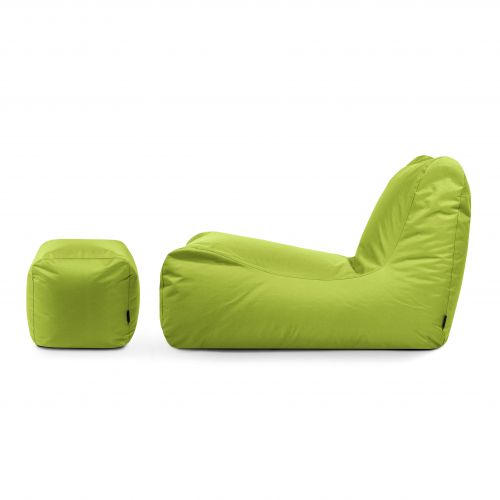 Sėdmaišių komplektas Lounge+  OX Gelsvai žalia