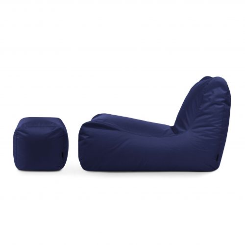 Ein Satz Sitzsäcke Lounge+  OX Marineblau