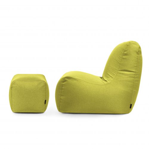 A set of bean bags Seat+  Nordic Lime