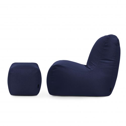 A set of bean bags Seat+  Nordic Navy