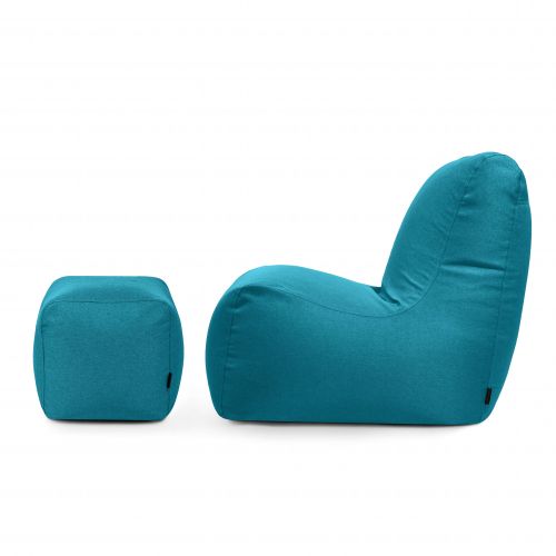 Säkkituolit Seat+  Nordic Turquoise