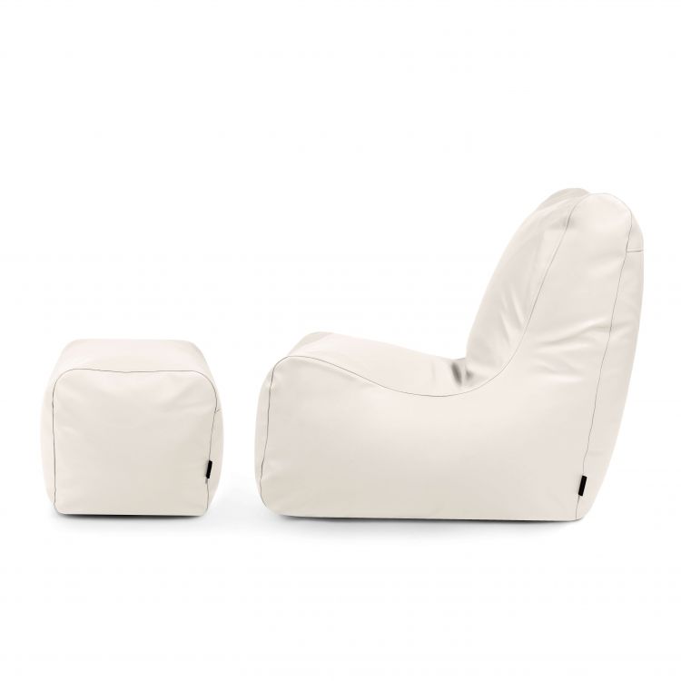 Sėdmaišių komplektas Seat+ Outside Balta