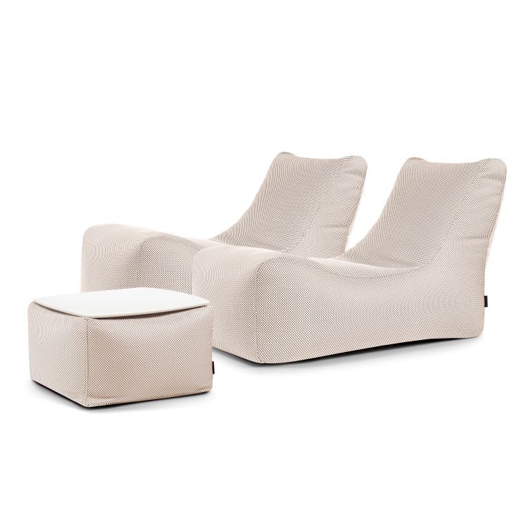 Säkkituolit Restful Capri Beige