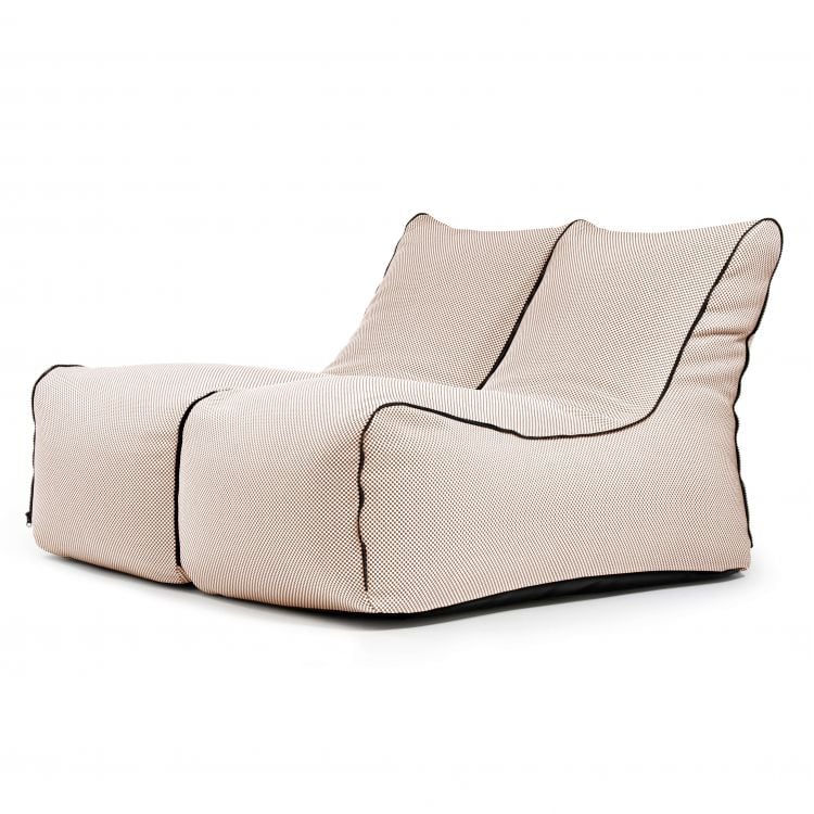 Kott-toolide komplekt Set Lounge Zip 2 Seater Capri Beige