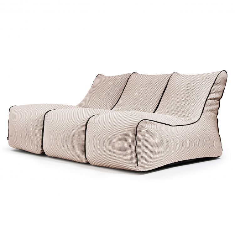 Sēžammaisu komplekts Set Lounge Zip 3 Seater Capri Beige