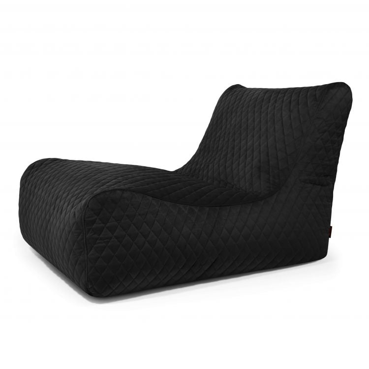 Bean bag Lounge 100 Lure Luxe Black