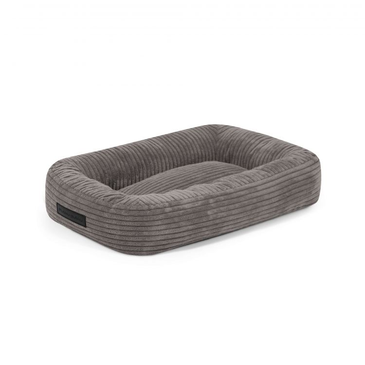 Dog Bed 55 Waves Dunkelgrau