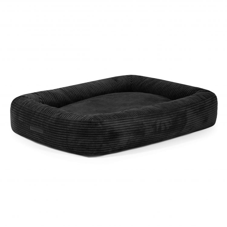 Dog Bed 100 Waves Black