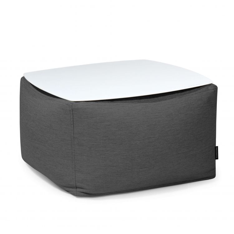 Tisch Soft Table 60 Metal White Casa Dunkelgrau