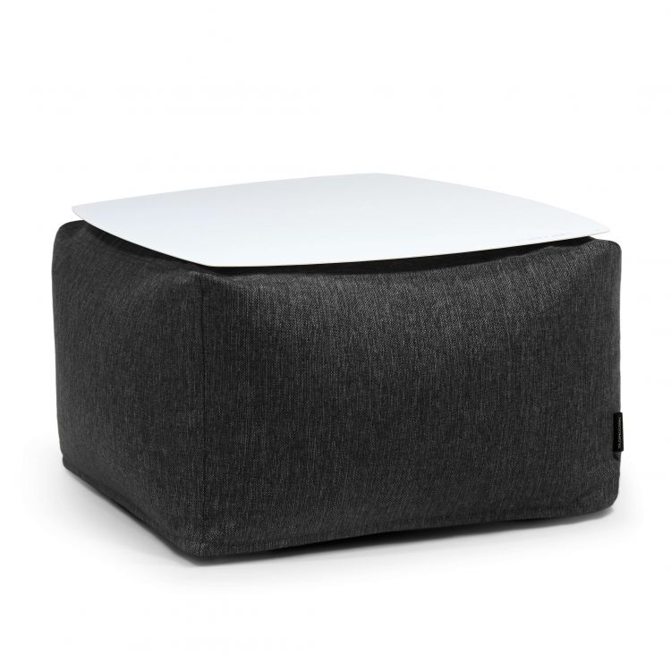 Tisch Soft Table 60 Metal White Home Dunkelgrau