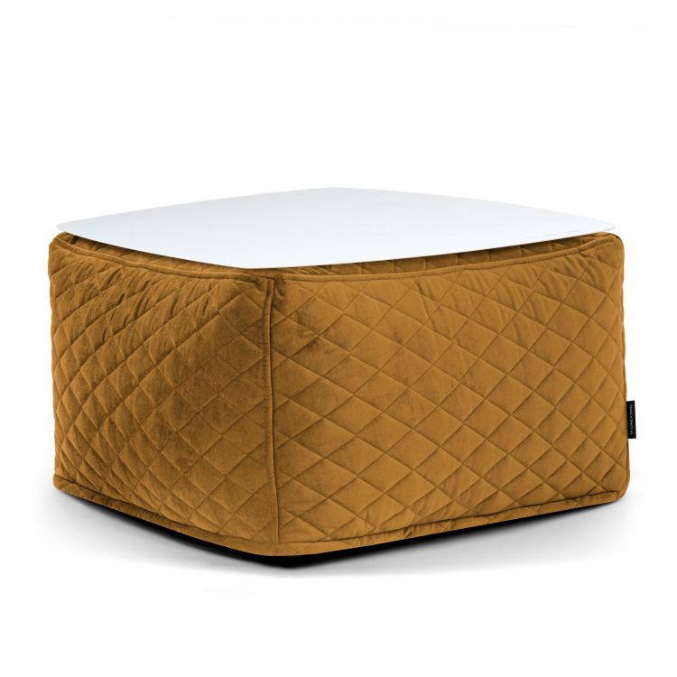 Staliukas Soft Table 60 Metal White Lure Luxe Garstyčių