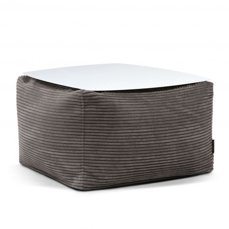 Tisch Soft Table 60 Metal White Waves Dunkelgrau