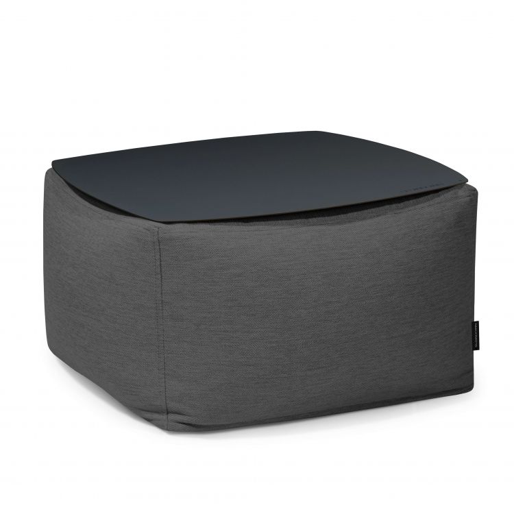 Tisch Soft Table 60 Metal Black Casa Dunkelgrau