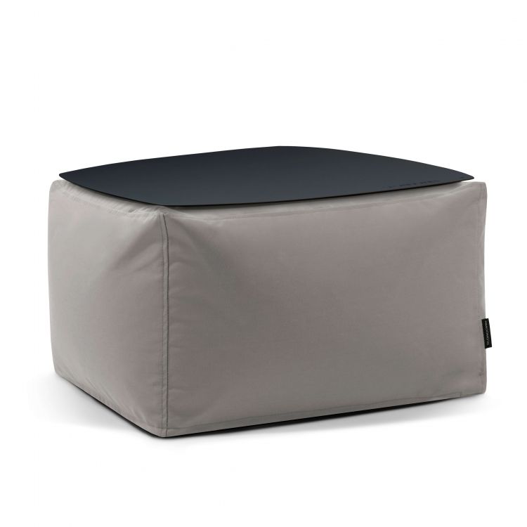 Staliukas Soft Table 60 Metal Black Colorin Baltai pilka