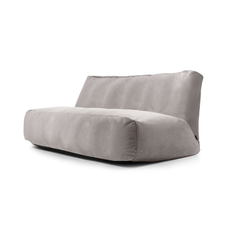 Sėdmaišis Sofa Tube 190 Barcelona Baltai pilka