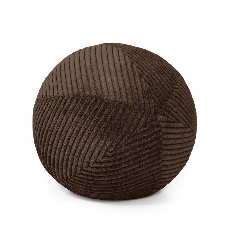 Ball Pude 27 Waves Chokolade