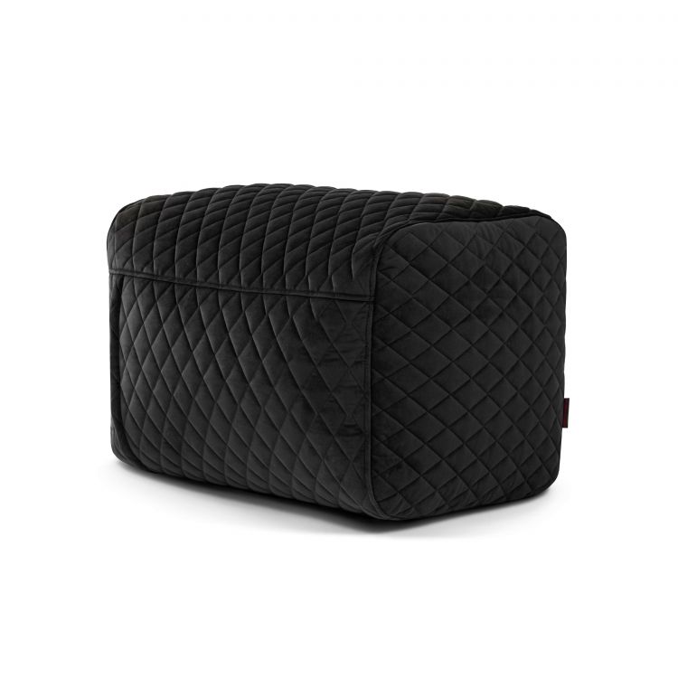 Pouf Plus 70 Lure Luxe Black