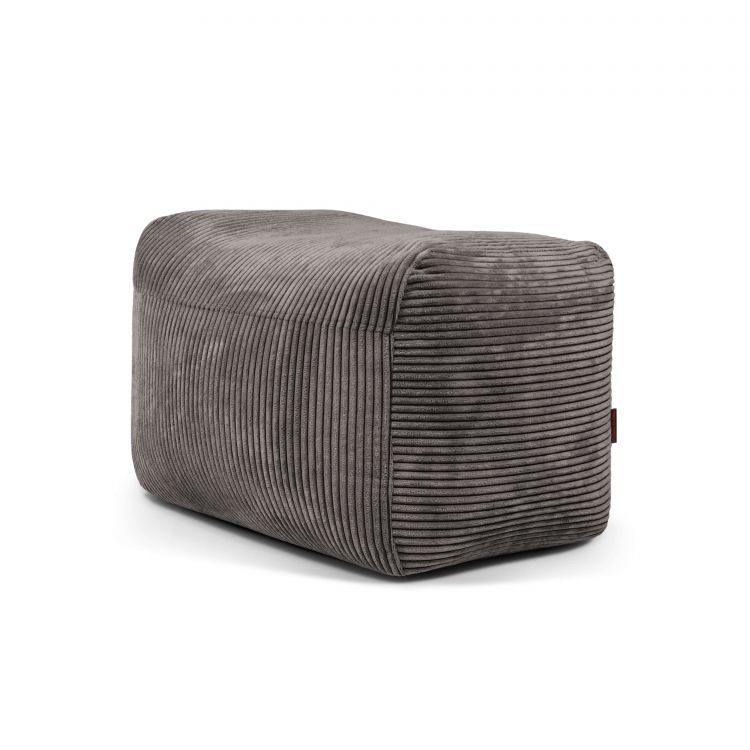 Pouf Plus 70 Waves Dunkelgrau