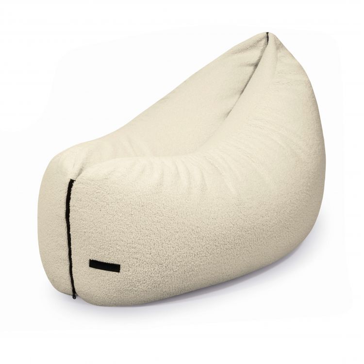 Sitzsack Clip Clap 115 Teddy Creme