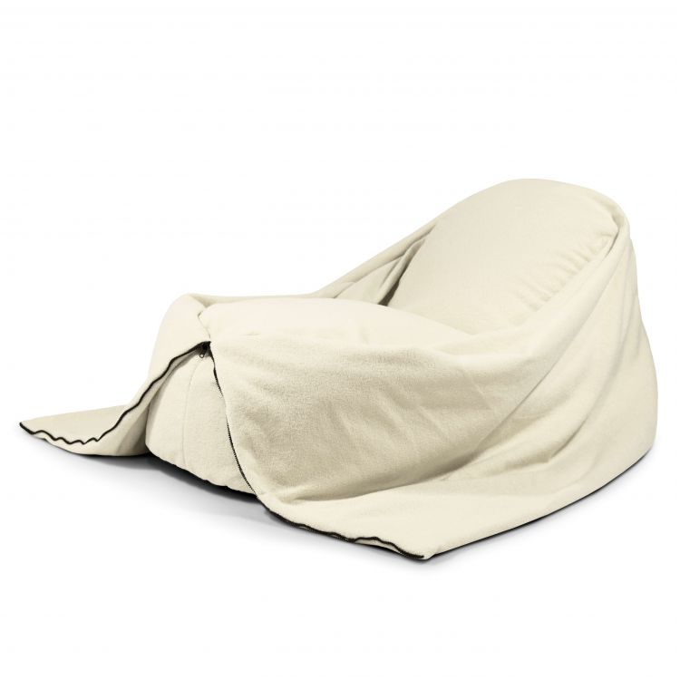 Sitzsack Cocoon 120 Teddy Creme