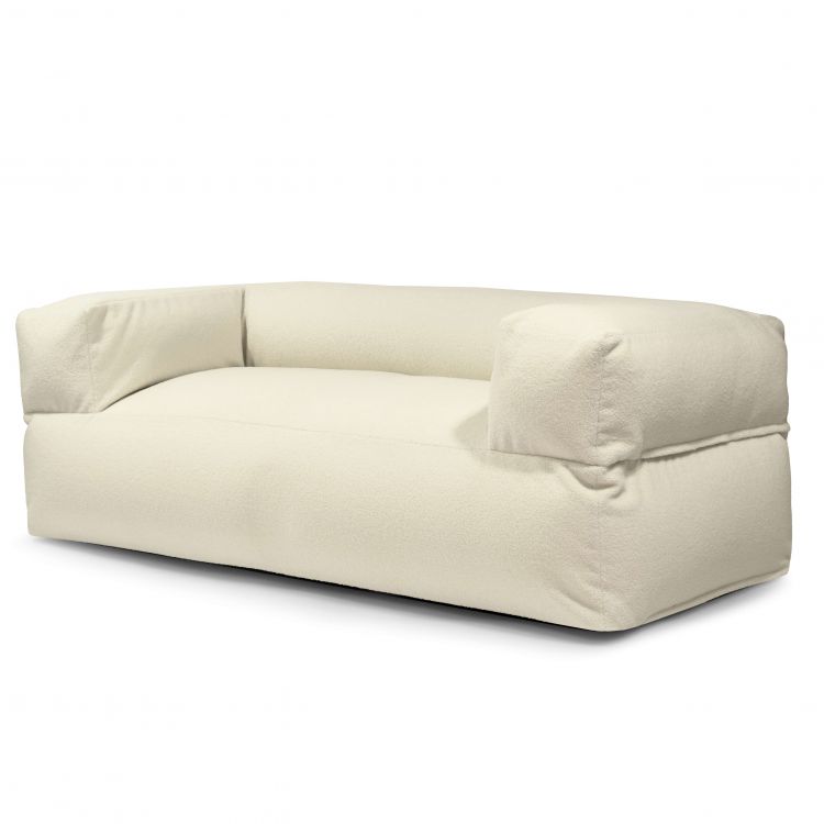 Sitzsack Sofa MooG Teddy Creme