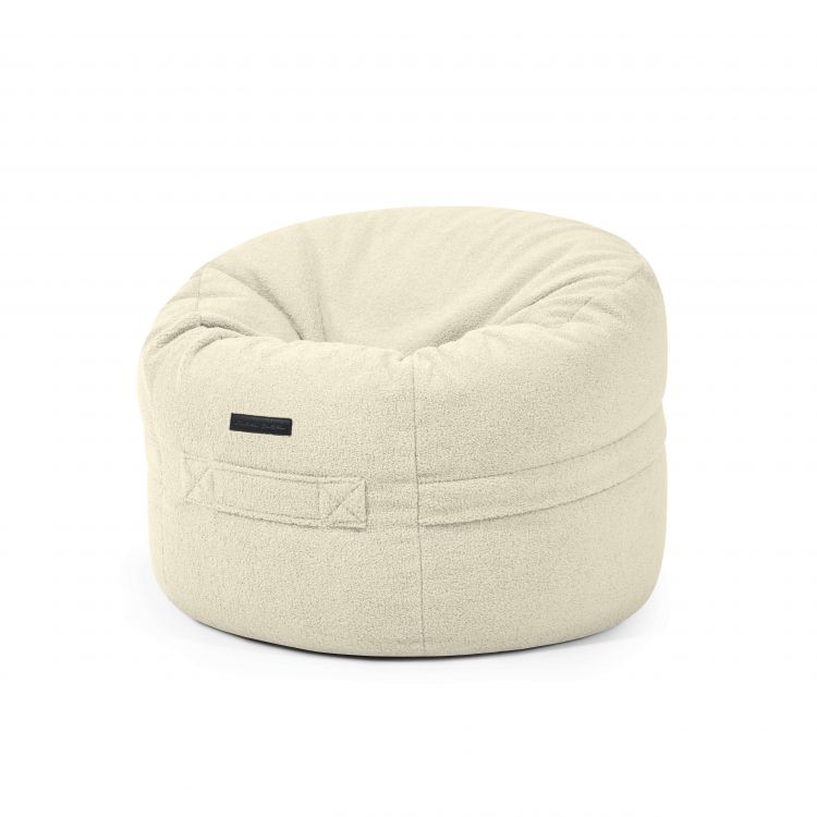 Sitzsack Roll 80 Teddy Creme