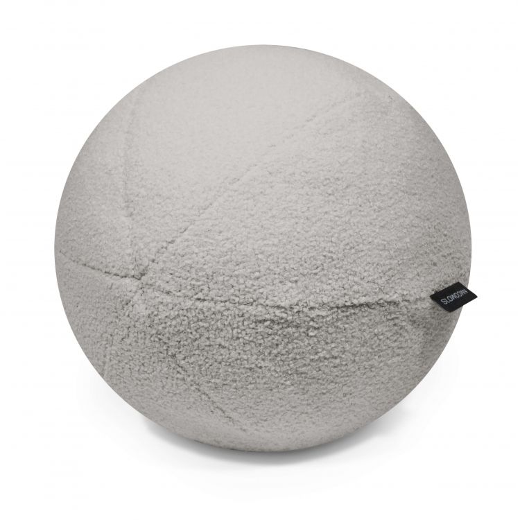 Pagalvėlė Ball Pillow 35 Teddy Baltai pilka